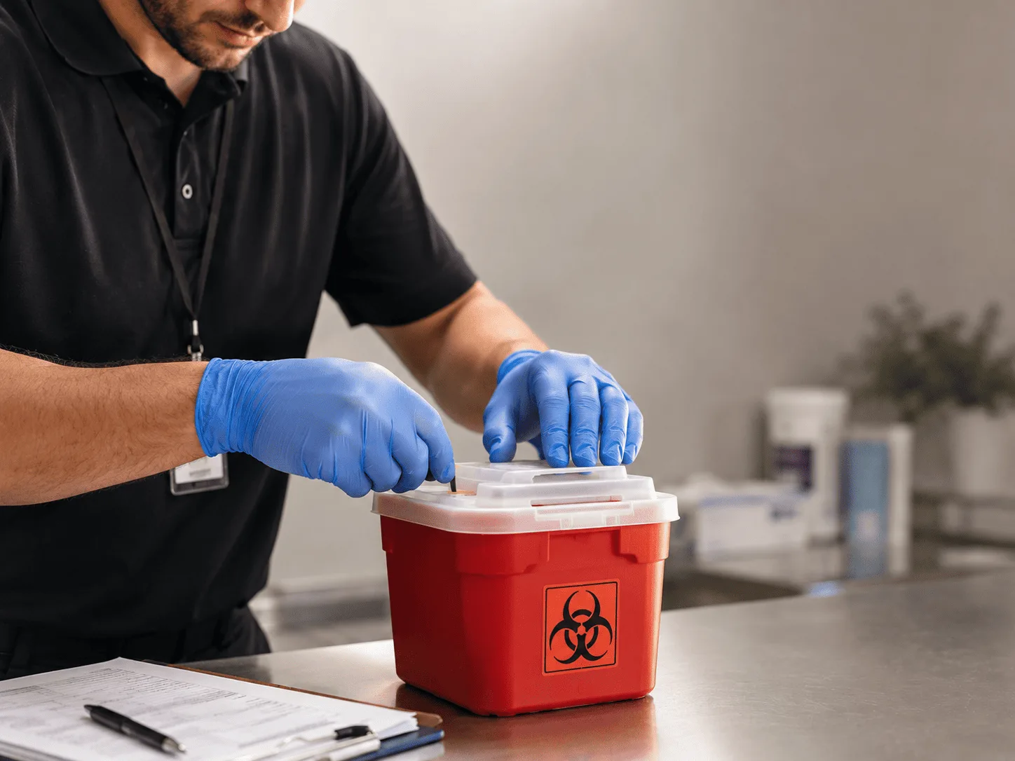 Why choose Sharps Waste Disposal in Halltown, MO